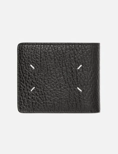 Maison Margiela Four Stitches Card Holder In Black