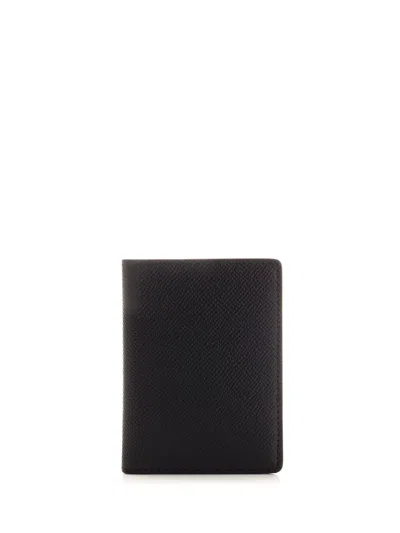 Maison Margiela Four Stitches Card Holder In Black