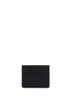 Maison Margiela Four Stitches Card Holder In Black
