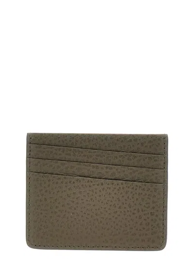 Maison Margiela Four Stitches Wallets, Card Holders In Green