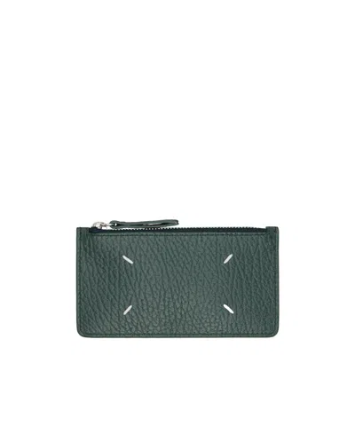 Maison Margiela Four Stitches Card Holder In Pink