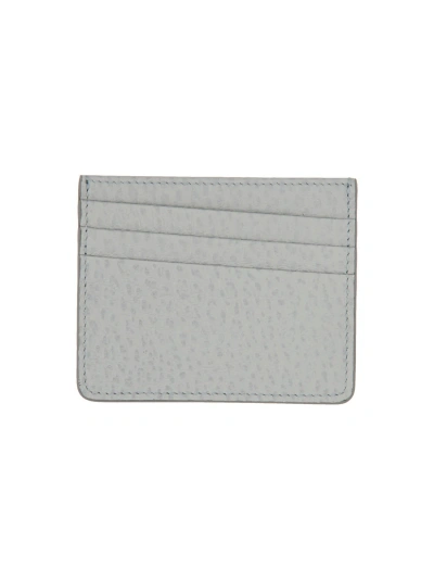 Maison Margiela Four Stitches Card Holder In Grey