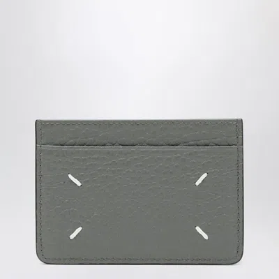 Maison Margiela Four Stitches Cardholder In Gray
