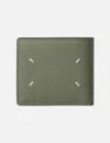 Maison Margiela Four Stitches Cardholder In Green