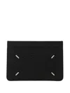 Maison Margiela Four Stitches Cardholder In Black