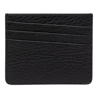Maison Margiela Four Stitches Cardholder In Black