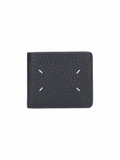Maison Margiela Four Stitches Cardholder In Black