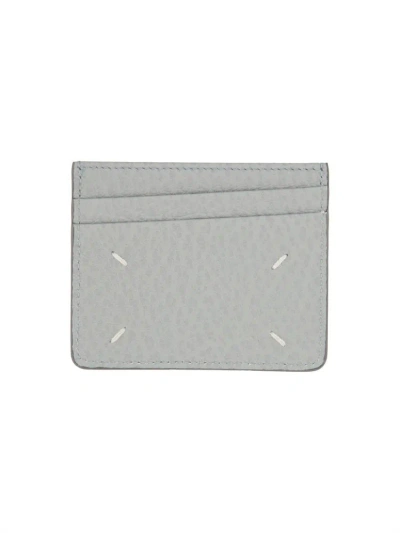 Maison Margiela Four Stitches Cardholder In Grey