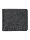 MAISON MARGIELA FOUR STITCHES CARDHOLDER IN BLACK FOR MEN