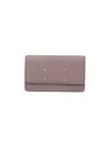 Maison Margiela Four Stitches Chain Wallet In Pink