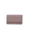 Maison Margiela Four Stitches Chain Wallet In Gray