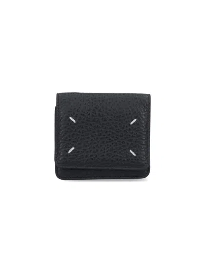 Maison Margiela Four Stitches" Crossbody Wallet Black