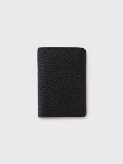 Maison Margiela Four Stitches Horizontal Wallet In Black
