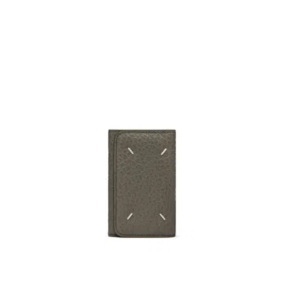 Maison Margiela Four Stitches Key Holder Unisex Dark Grey