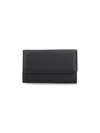 Maison Margiela "four Stitches" Keyring In Black  