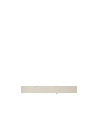 Maison Margiela Four-stitches Leather Belt In Nude