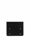 Maison Margiela Leather 6 Card Holder Men In Black