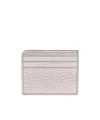 Maison Margiela Four Stitches Leather Card Holder In White