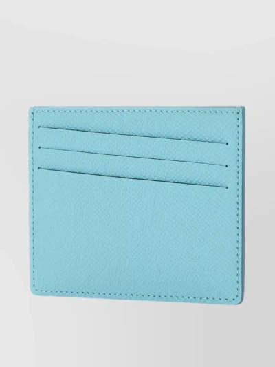 Maison Margiela Card Holder Slim 6 Cc-tu Nd  Female In Blue