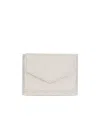 Maison Margiela Four-stitches Logo Envelope Wallet In White