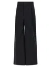 Maison Margiela Black Four Stitches Pants In Black
