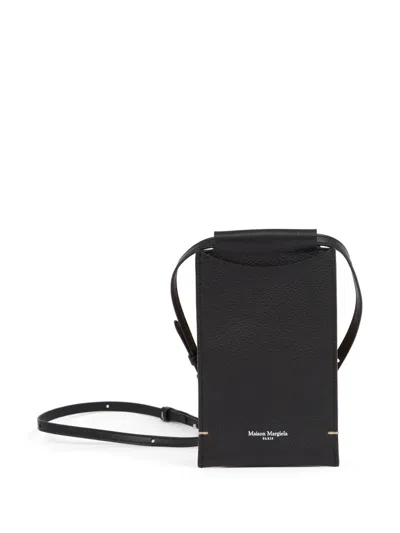 Maison Margiela Four Stitches Phone Pouch In Black