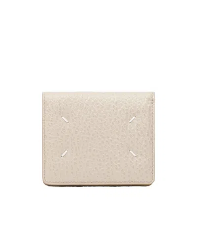 Maison Margiela Four Stitches Pocket Cardholder In White