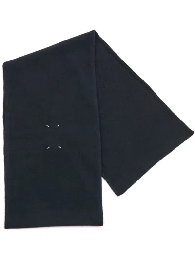 Maison Margiela Four Stitches Scarf In 蓝色