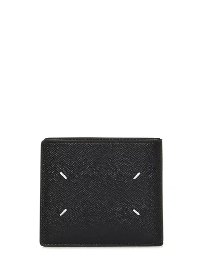 Maison Margiela Four Stitches Wallet In Black