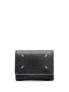 Maison Margiela Four Stitches Wallet Accessories In Black