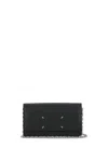 Maison Margiela Medium Chain Wallet Unica In Black