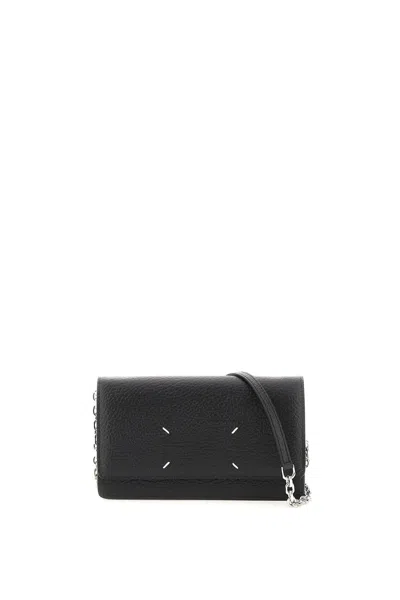 Maison Margiela Four Stitches Wallet In Black