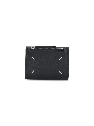 Maison Margiela Four Stitches Wallet In Black