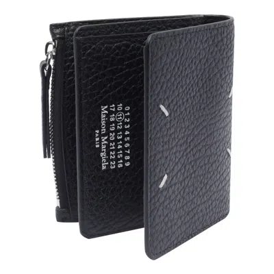 Maison Margiela Four Stitches Wallet In Black