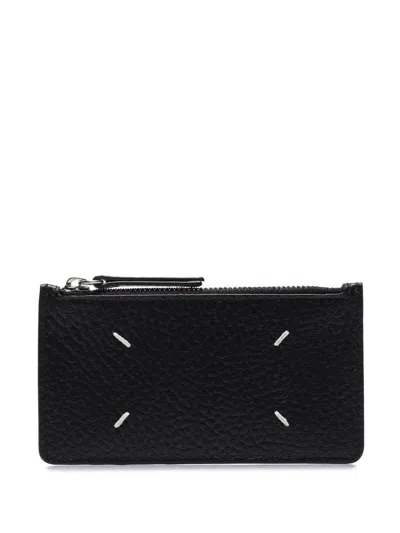 Maison Margiela Four Stitches Wallet In Black