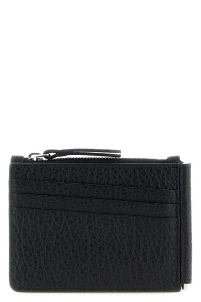 Maison Margiela 'four Stitches' Wallet In Black