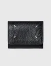 Maison Margiela Four Stitches Wallet Accessories In Black