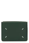 Maison Margiela 'four Stitches' Wallet In Gray