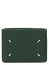 Maison Margiela Four Stitches Wallet In Green