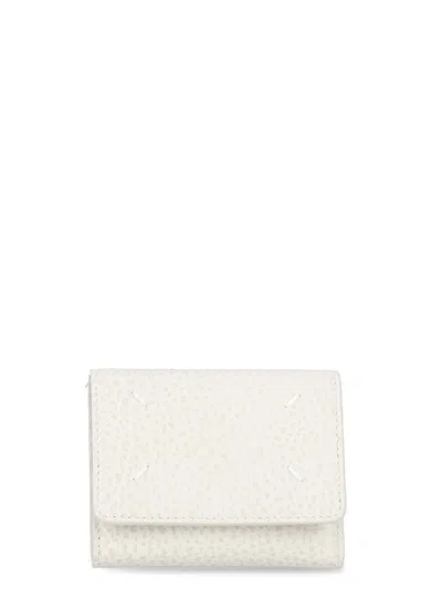 Maison Margiela Four Stitches Wallet In White