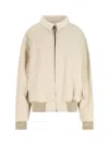 Maison Margiela Casual Jacket With Ribbed Cuffs And Hem
