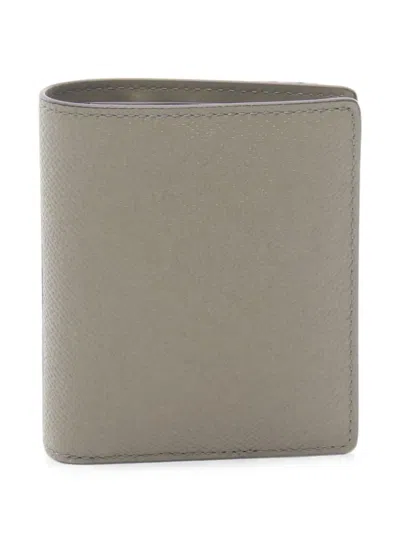 Pre-owned Maison Margiela Four-stitch Bi-fold Wallet In Green