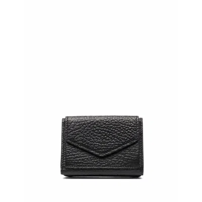 Maison Margiela Four-stitch Envelope Wallet In Black