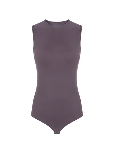 Maison Margiela Four-stitch Sleeveless Bodysuit In Multi