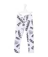Maison Margiela Fragile-print Stretch-cotton Leggings In White