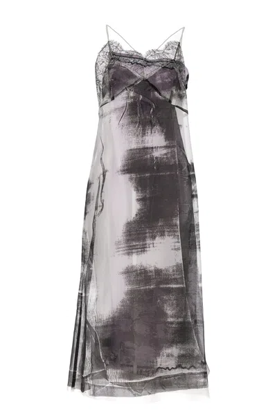 MAISON MARGIELA MAISON MARGIELA 'FREEZE-FRAME' MIDI DRESS