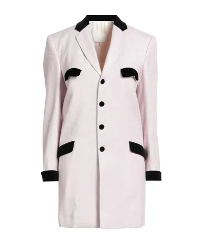 Maison Margiela Full-length Jackets In Pink