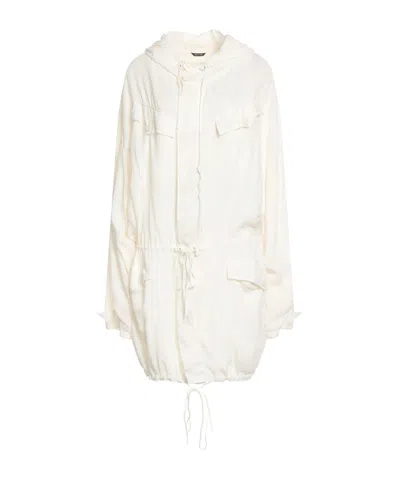 Maison Margiela Full-length Jackets In White