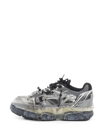 Pre-owned Maison Margiela Fusion Deconstructed Sneakers In Gray