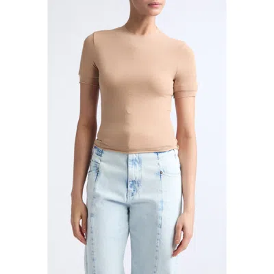 Maison Margiela Fusion Jersey T-shirt In Neutral